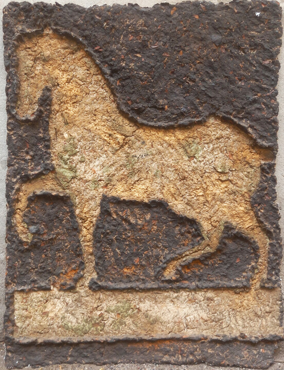 HORSE 绘画, 39.4x29.5 in