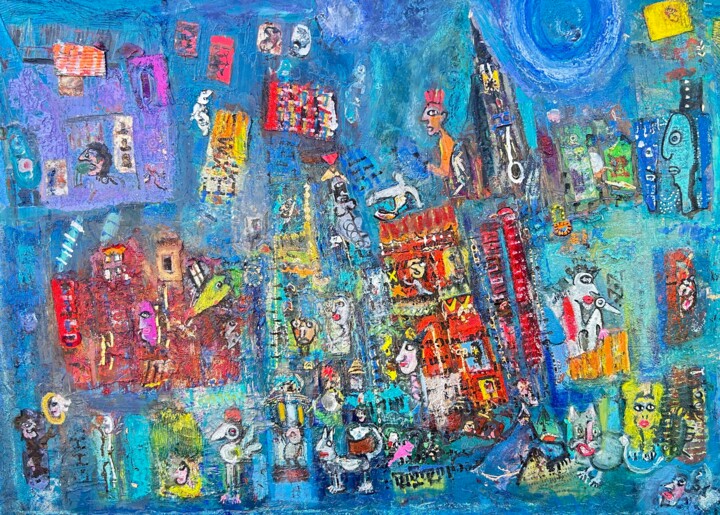 La trajectoire des rêves Картина, 25,6x36,2 in