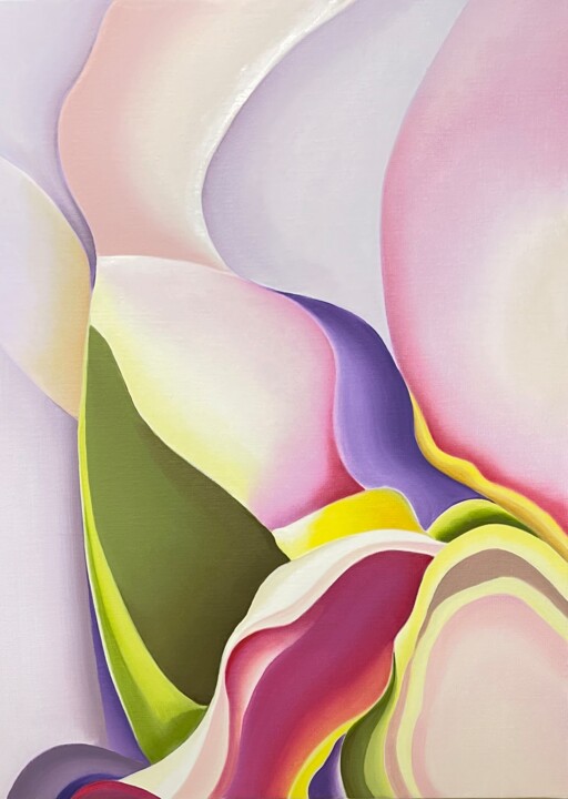 Springtime in Paris 10 Painting, 24x18.1 in