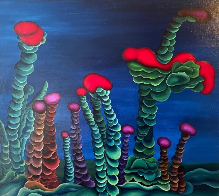 绘画,  32.7x36.6 in 