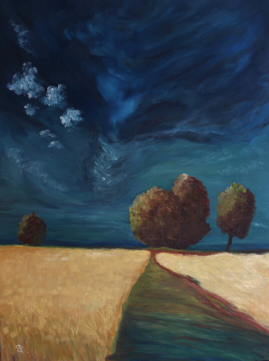 Waiting Картина, 31,5x23,6 in