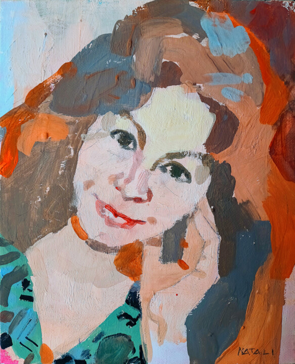 Aurelia 绘画, 9.8x7.9 in