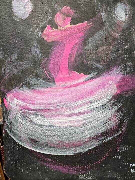La danseuse tournoyante 绘画, 27.6x19.7 in
