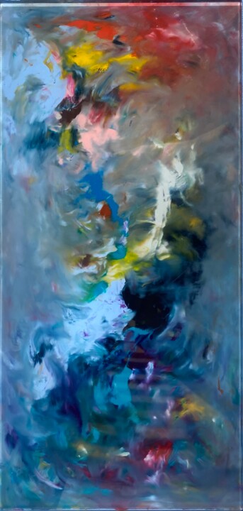 Dreams of the blind 绘画, 15x7.1 in