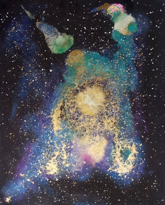 Golden Nova 绘画, 19.7x15.8 in