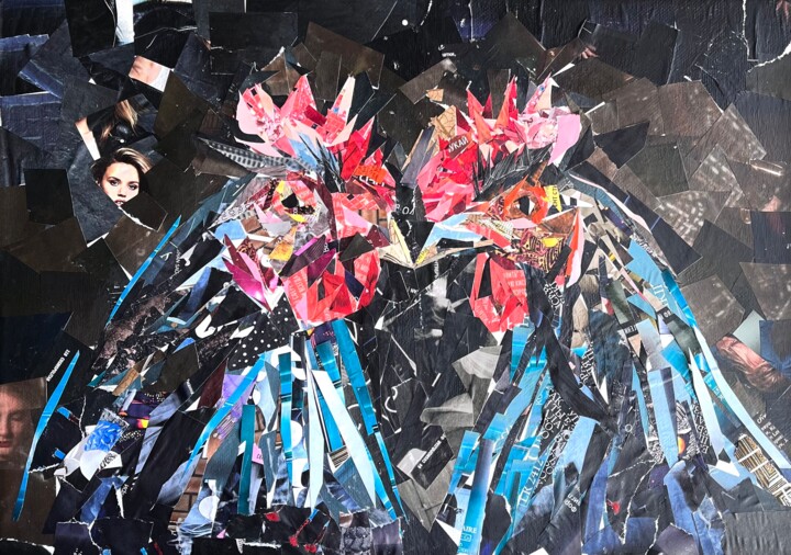 Collages,  9.8x13.8 in 
