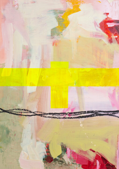 "Agnes & Leonore" başlıklı Tablo Zoran Marjanovic tarafından, Orijinal sanat, Petrol