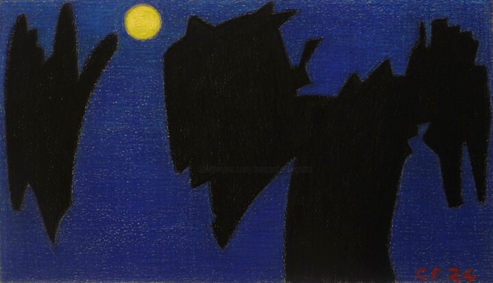 Oscuro nell'anima 图画, 15x26 in