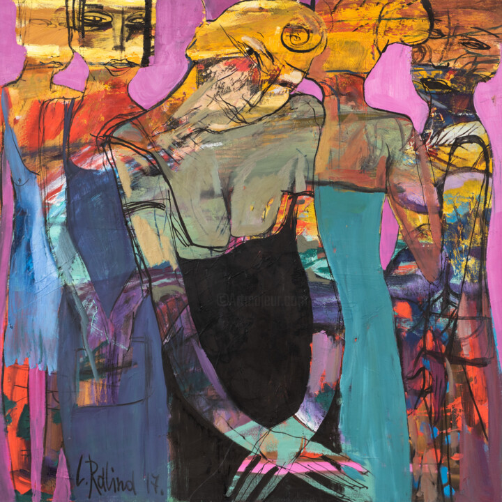 Ceremony, memory foto 绘画, 39.4x39.4 in