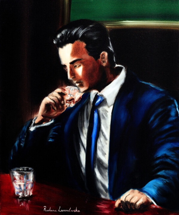 Gentleman's Repose 绘画, 24x20 in
