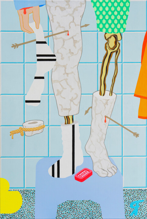 绘画,  59.1x39.4 in 
