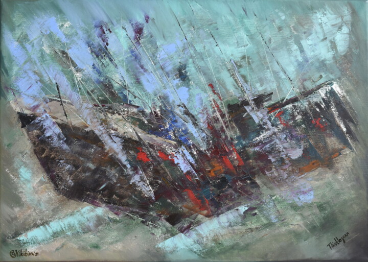 绘画,  19.7x27.6 in 