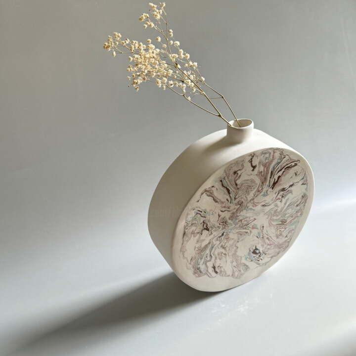 Marble Mirage 雕塑, 12.6x11 in