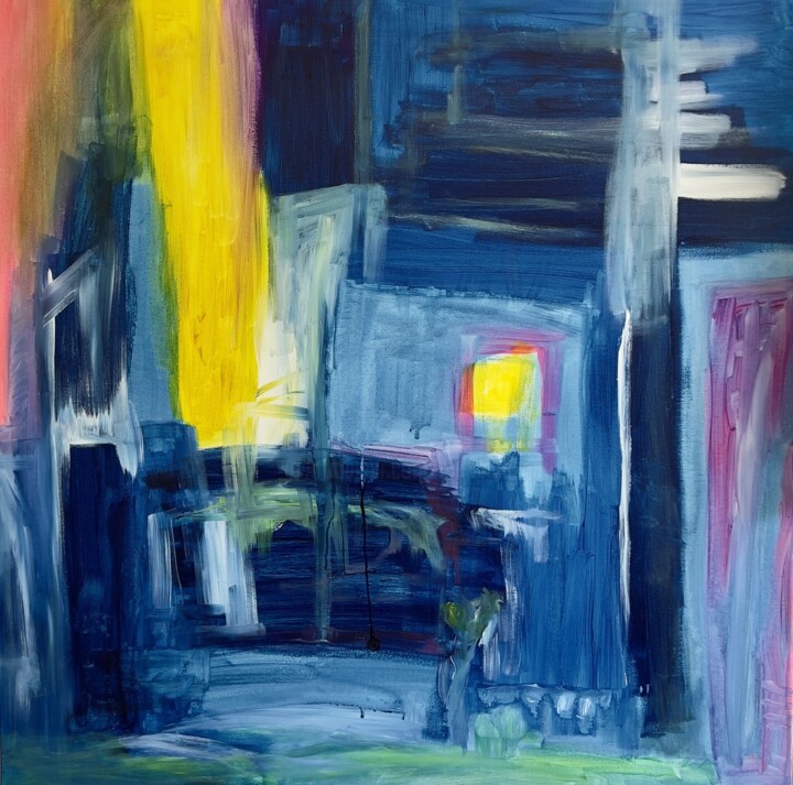 Vide Lumineux 绘画, 39.4x39.4 in