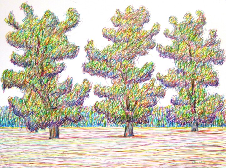 绘画,  26x35.4 in 