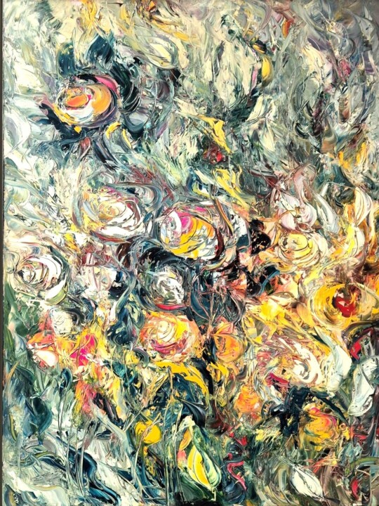 SECRET GARDEN III 绘画, 31.5x23.6 in