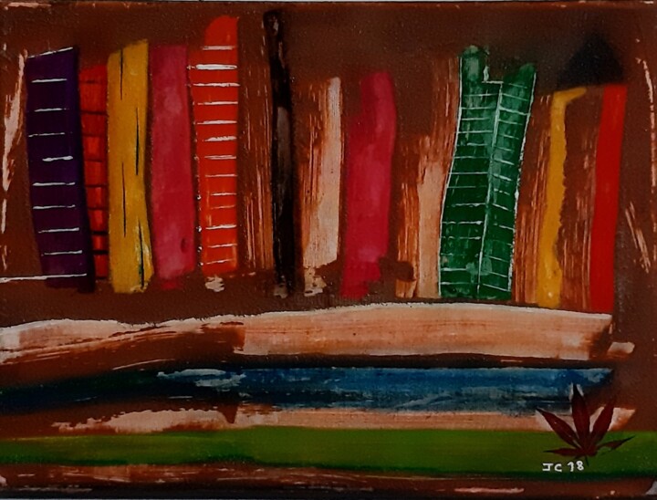sur mars 绘画, 11.8x15.8 in