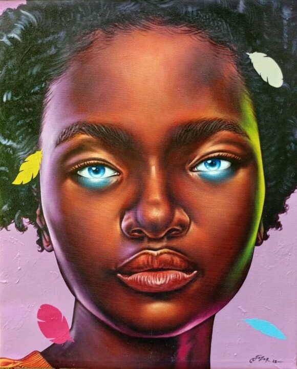 Pure modèle 绘画, 24x19.7 in