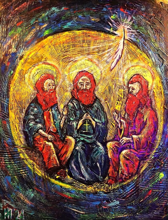 La Trinité 绘画, 31.5x23.6 in