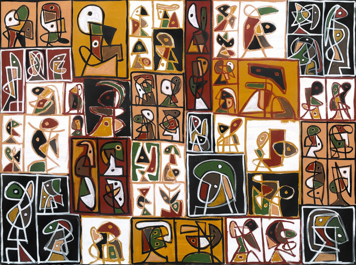 绘画,  59.1x78.7 in 