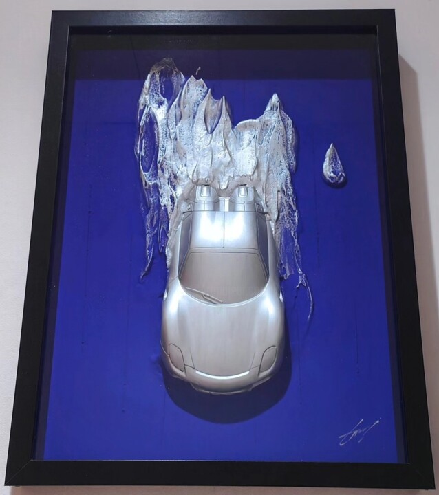 918 Mât 绘画, 15.4x11.4 in