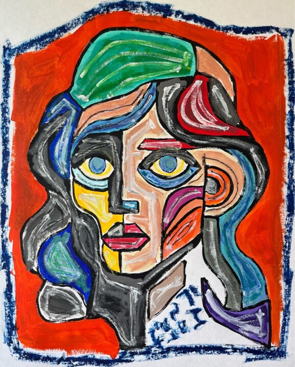绘画,  24.8x21.3 in 