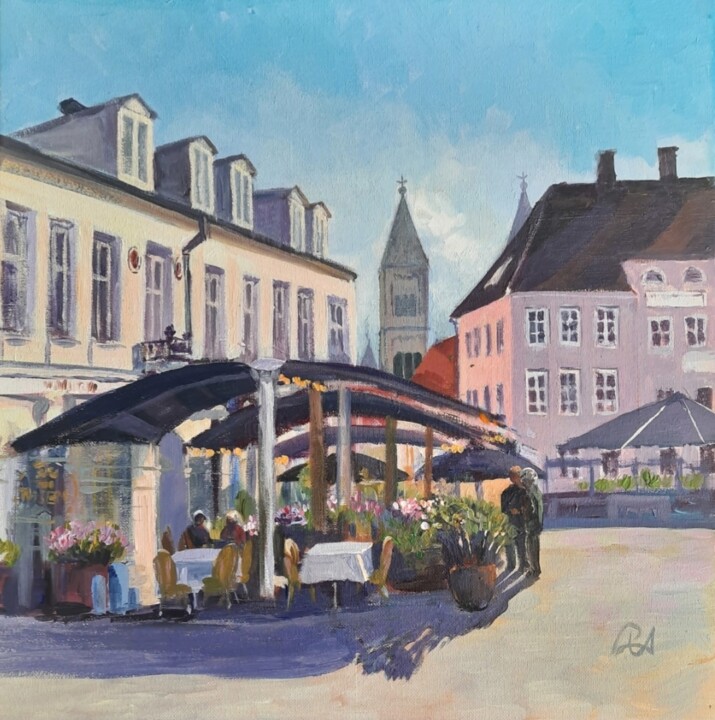 Life etude 1. Viborg Malarstwo, 15,8x15,8 in