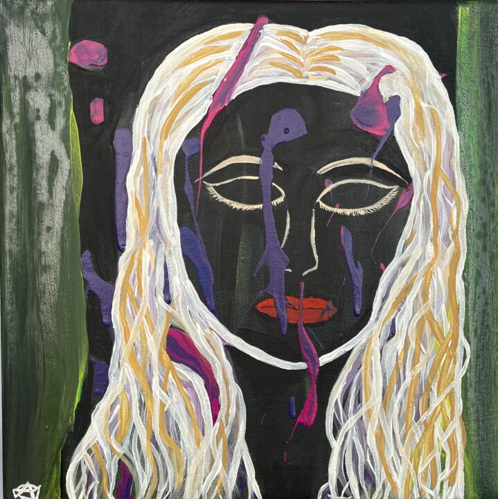 Peinture intitulée "The Power of Self-R…" par Michaela Unterberger, Œuvre d'art originale, Acrylique