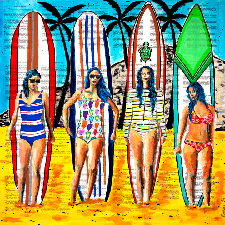 Painting titled "French School - Por…" by Bazévian Delacapucinière, Original Artwork, Oil Mounted on Wood Stretcher frame