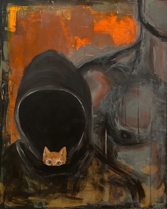 Inside 绘画, 29.9x24 in