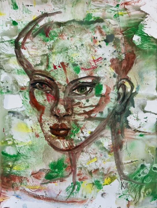 Thirst for Love 绘画, 24x18 in
