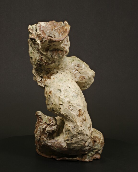 Golem cerramic 雕塑, 11.8x7.9 in