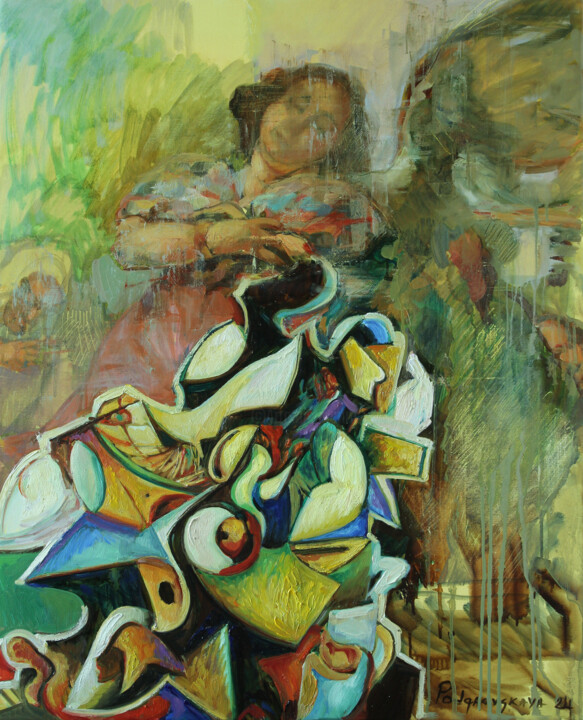 Timelessness 绘画, 31.5x25.6 in