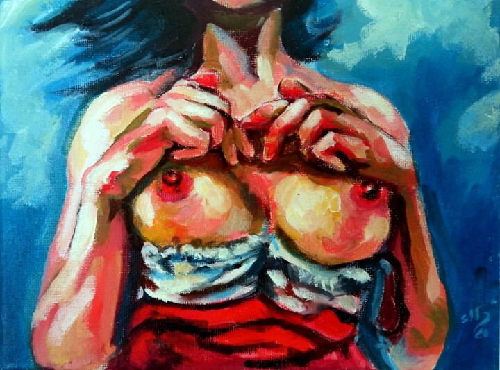 Atardeceres 绘画, 7.1x9.5 in