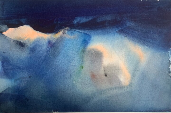 Pittura intitolato "印象西藏-17 Impression…" da Hongfeng Guo, Opera d'arte originale, Acrilico