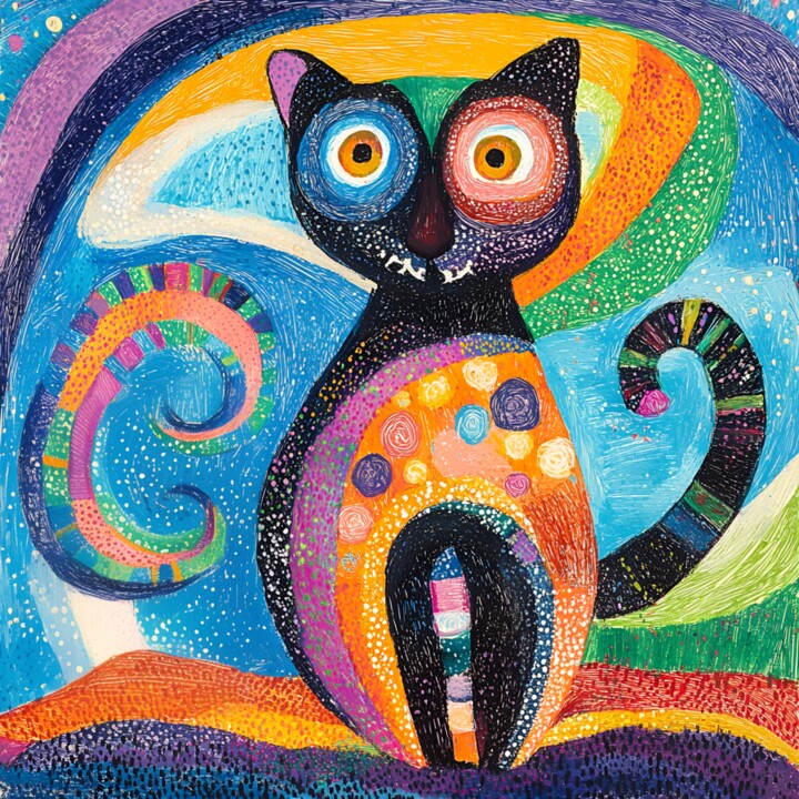 Panther's Abstract Playground 数字艺术
