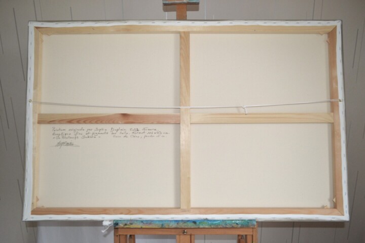 Back of the work