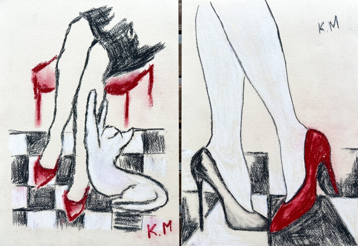 The Types of Flirt 图画, 14.2x20.5 in