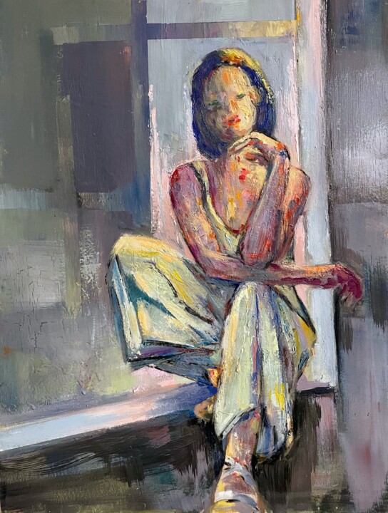 Réveuse 绘画, 25.6x19.7 in