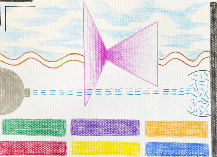 图画 标题为“Untitled (Drawing 0…” 由Rick Fraterman, 原创艺术品, 铅笔