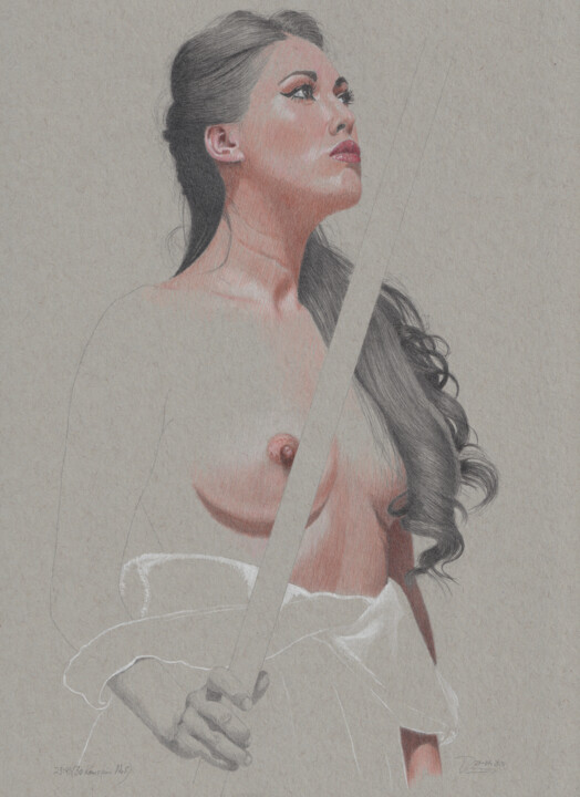 图画,  11.9x8.6 in 