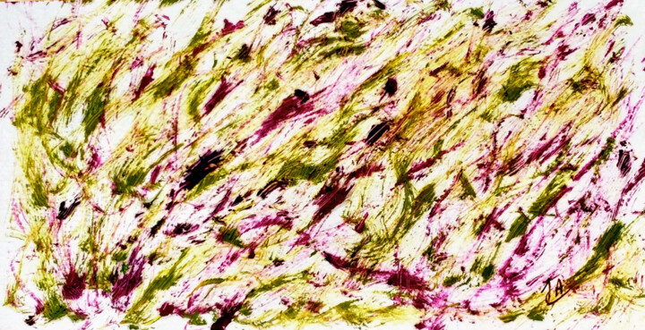 L 'Âme de la Provence 图画, 9.8x17.7 in