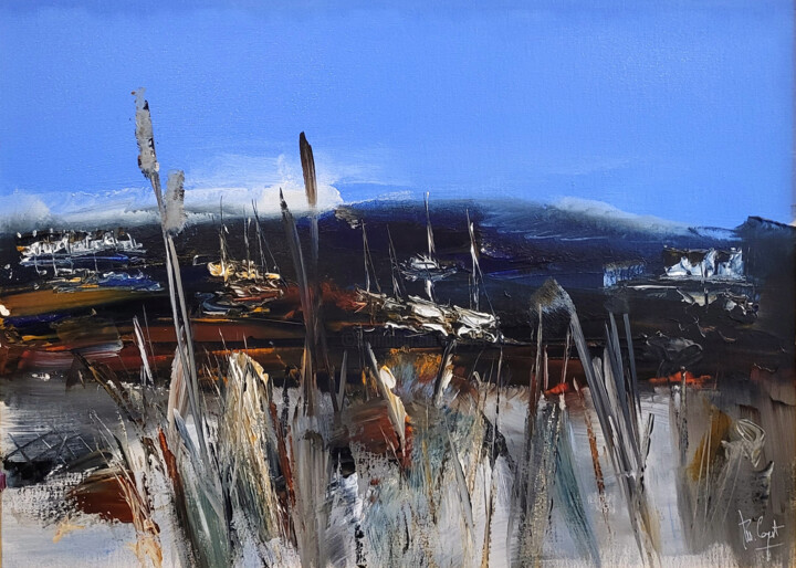 L'Ouest vrai 绘画, 19.7x27.6 in
