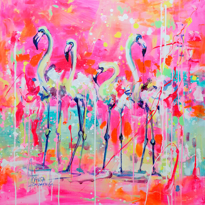 Schilderij,  35,4x35,4 in 