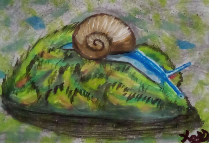 绘画,  3.5x5.1 in 
