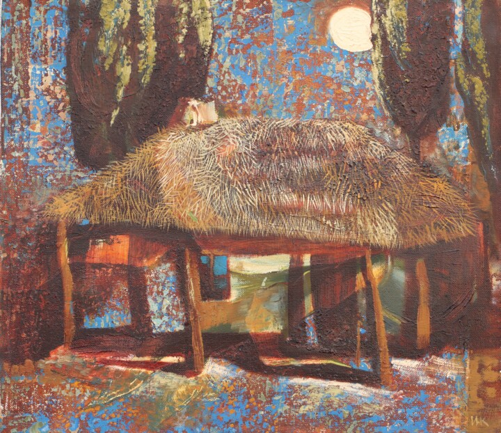 绘画,  15.8x17.7 in 