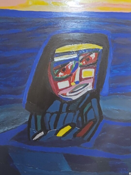 Resilience - Cubism 绘画, 35.8x28.7 in