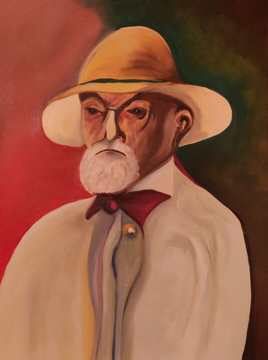 Introspection 绘画, 31.5x23.6 in