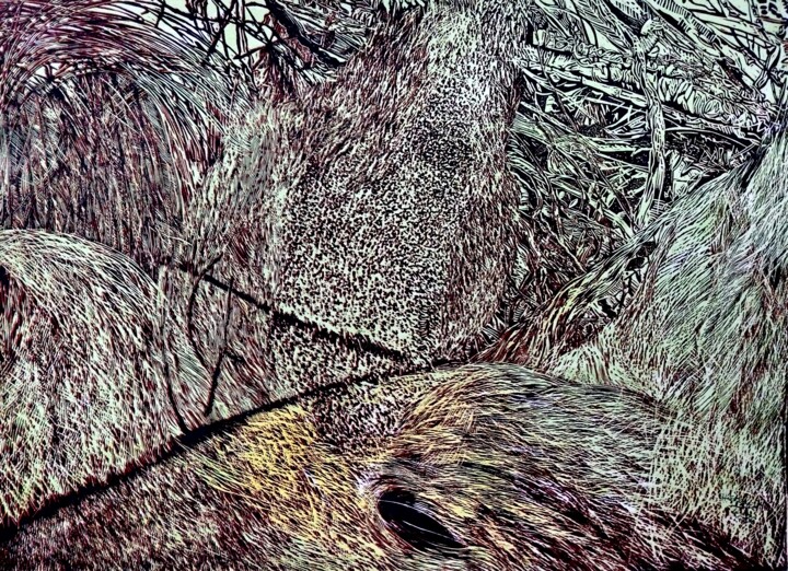 houle herbeuse 印花与版画, 22.1x30.7 in