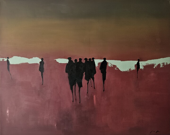 Dark 绘画, 39.4x31.5 in